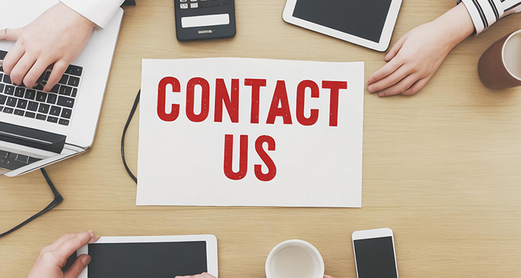 contact us